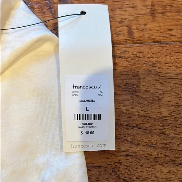 Francesca's Black and White Tube Tops - Picture 3 of 3